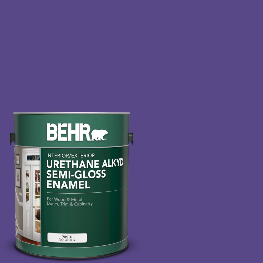BEHR 1 gal. P5607 Kings Court Urethane Alkyd SemiGloss