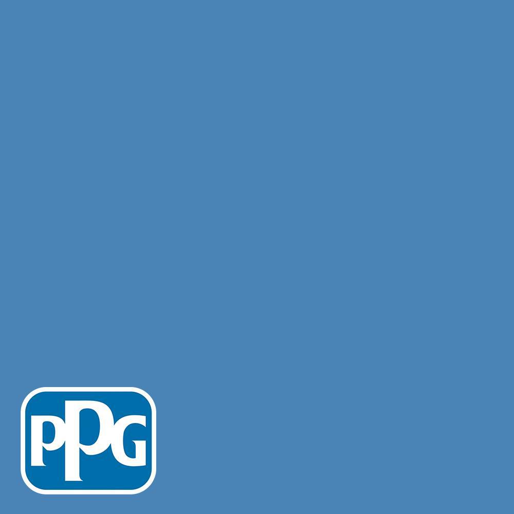 Ppg Diamond 1 Gal Hdgv14 Bright Cornflower Blue Satin Interior Hdgv14 Bright Cornflower Blue Satin Interior Paint With Primer