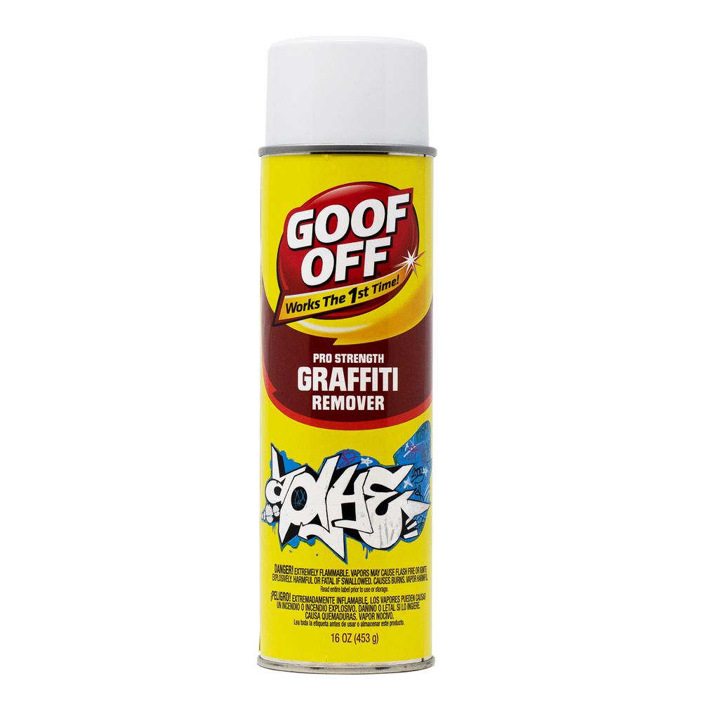 Goof Off 16 Oz Professional Strength Graffiti Remover Fg673 The Home Depot