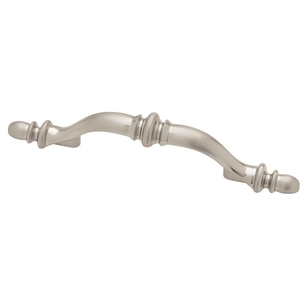 Liberty Viscount 3 In 76mm Center To Center Satin Nickel Drawer