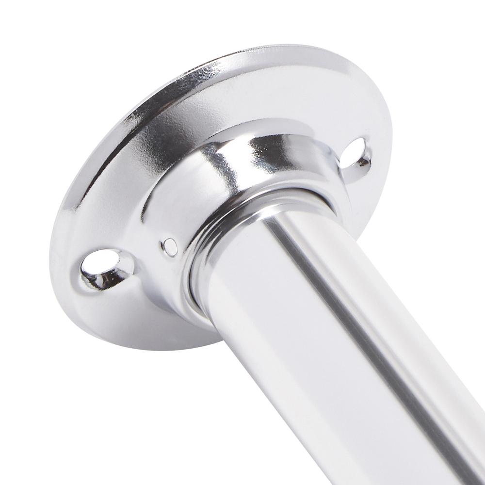 Stainless steel bathroom curtain rods