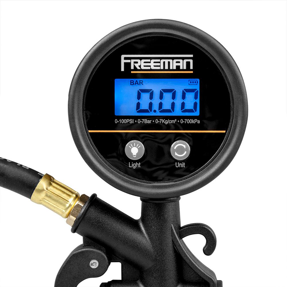 Freeman FS1DTI Composite Digital Tire Inflator with LED 2 Position