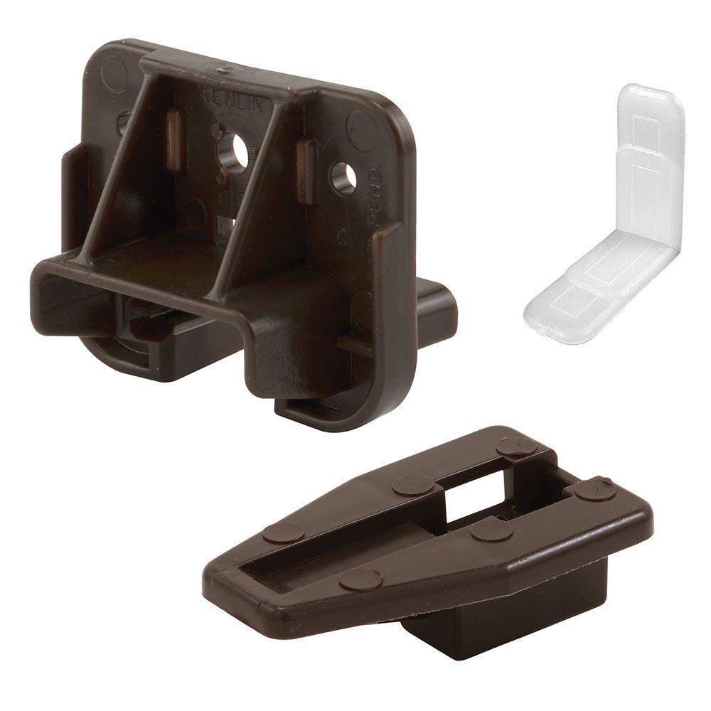 Barton Kramer 1 5 16 In Yellow Plastic Drawer Track Guide 2 Pack