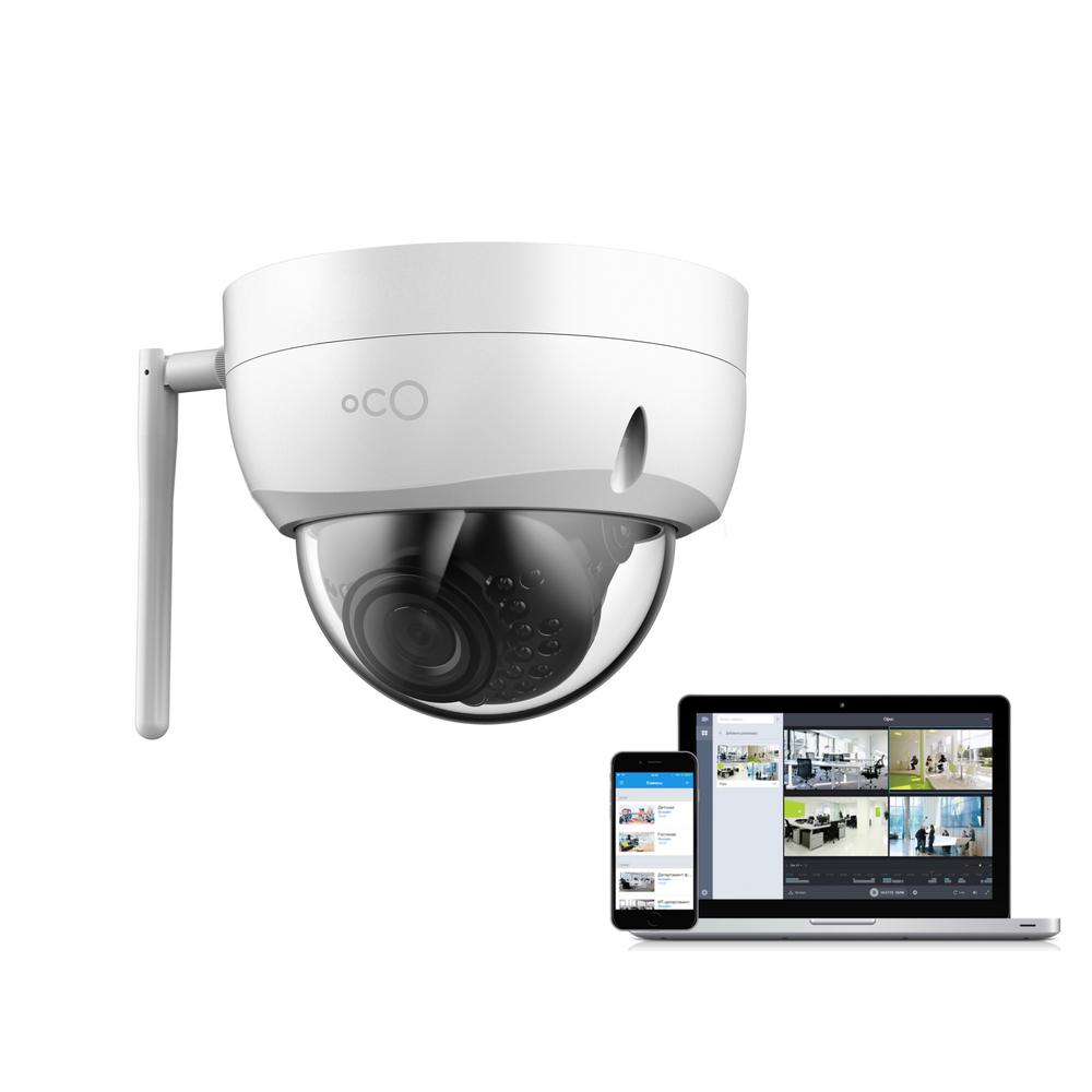 Oco Pro Dome Outdoor/Indoor 1080p Cloud Surveillance and Security Camera with Remote Viewing, White was $158.74 now $69.0 (57.0% off)