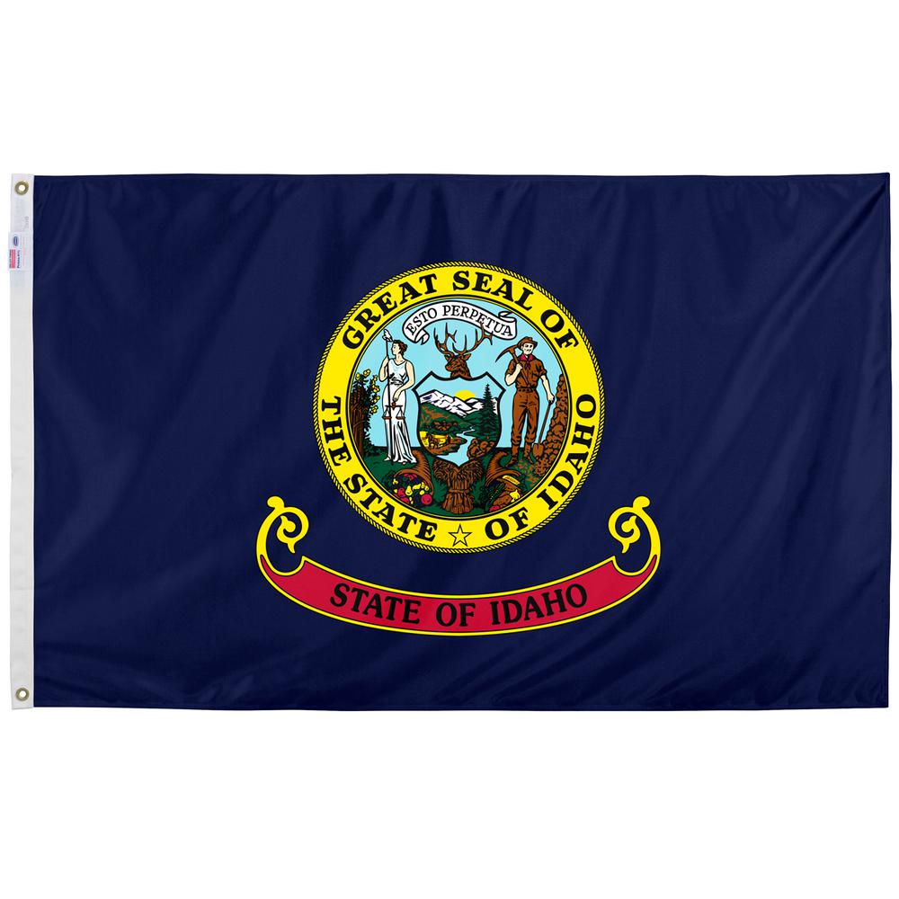 Valley Forge Flag 3 Ft X 5 Ft Nylon Idaho State Flag Id3 The