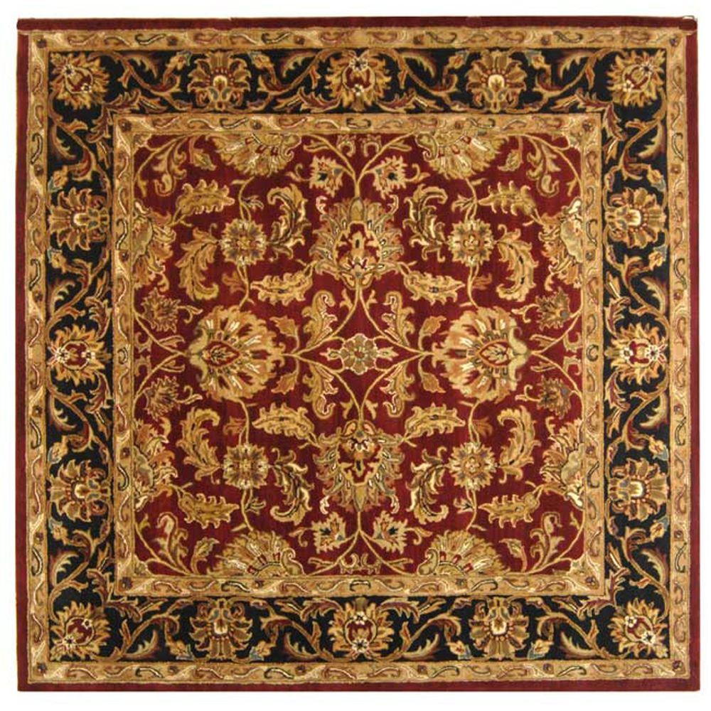 Safavieh Heritage Multi/Red 8 ft. x 8 ft. Square Area RugHG512B8SQ
