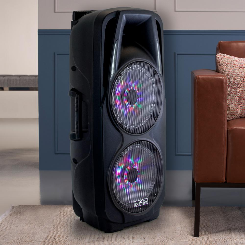 befree sound double 10 inch subwoofer