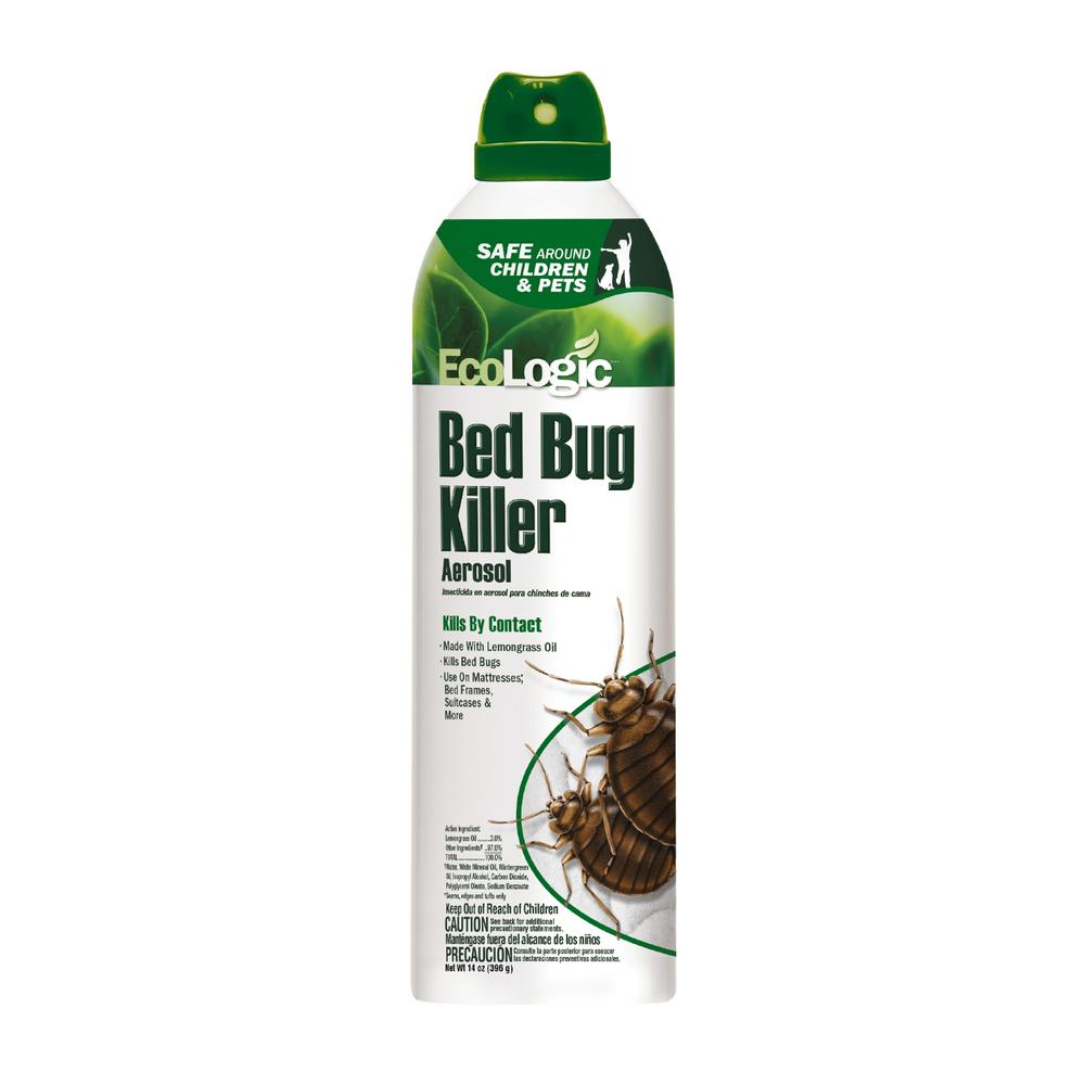 EcoLogic 14 oz. Aerosol Bed Bug Killer-HG-75002 - The Home  