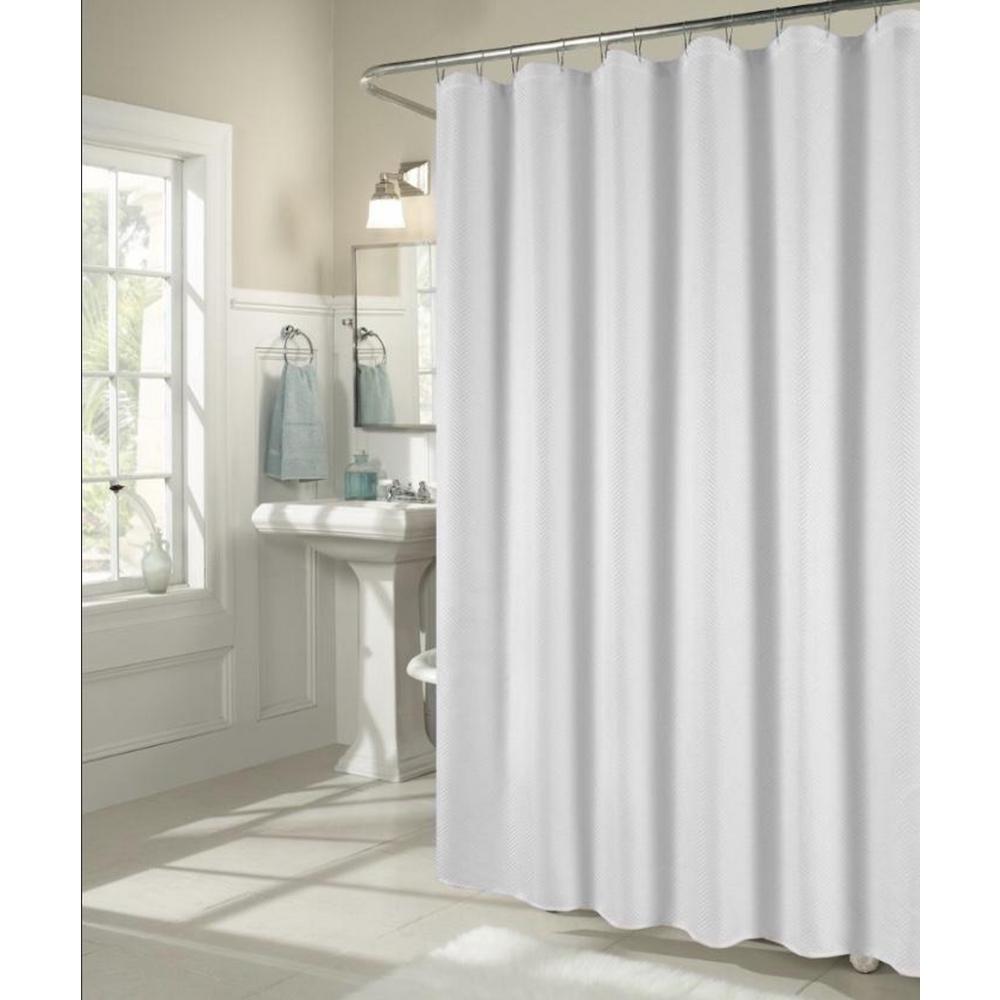 Dainty Home Ellen Tracy 70 in. x 72 in. Heavy Matelasse Latona Fabric