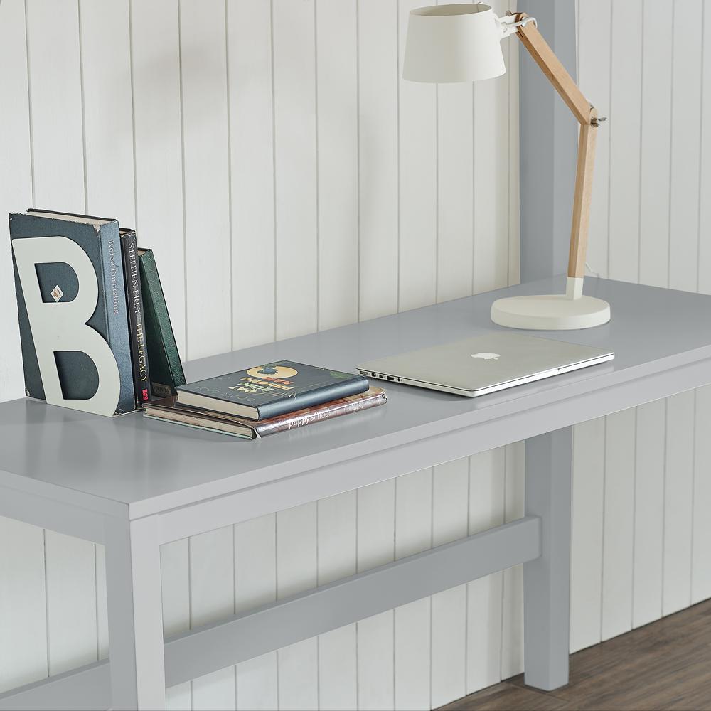 Hillsdale Furniture Caspian Gray Full Loft With Hanging Nightstand 2177flh The Home Depot