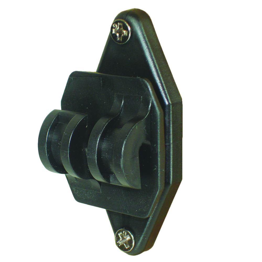 Field Guardian Wood Post NailOn Insulator for HiTensile Black102167 The Home Depot