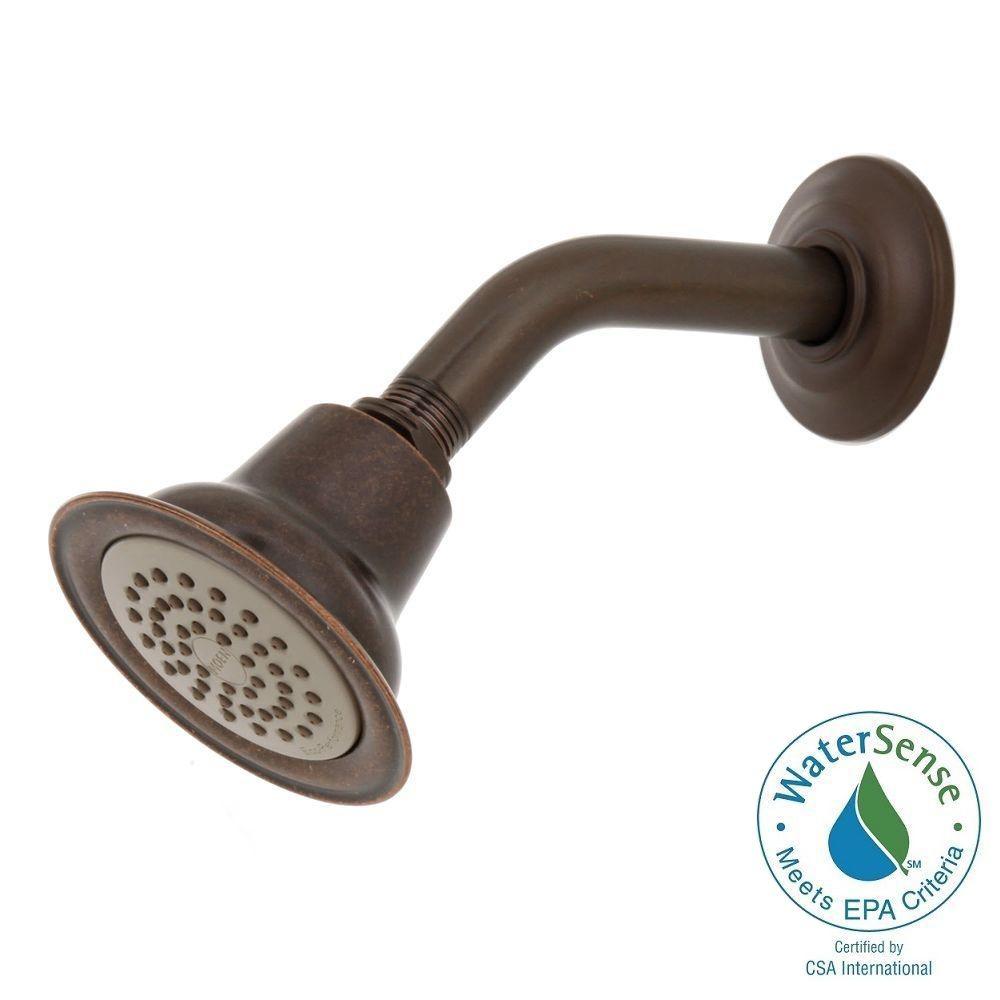 Moen Eco Performance 1 Spray 3 8 In Showerhead With Shower Arm Moen Eco Performance 1 Spray 3 8 In Showerhead With
