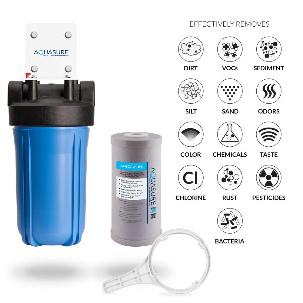 Aquasure Water Filtration Systems Water Filters The Home Depot