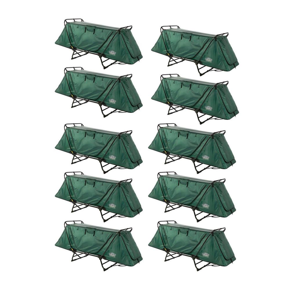 KampRite Original Tent Cot Folding 1Person Camping and Hiking Bed (10Pack)10 x KAMPTC243