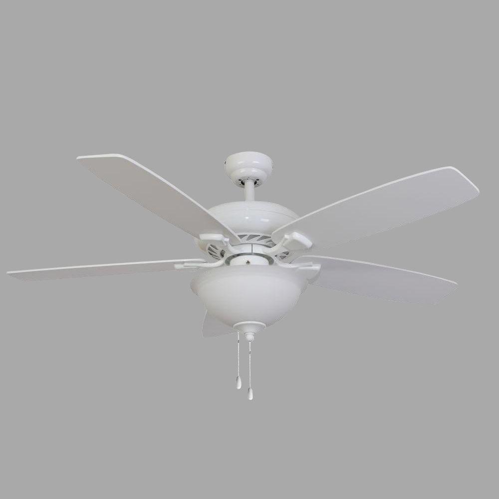 Sahara Fans Ardmore 52 in. White Energy Star Ceiling Fan10038 The Home Depot