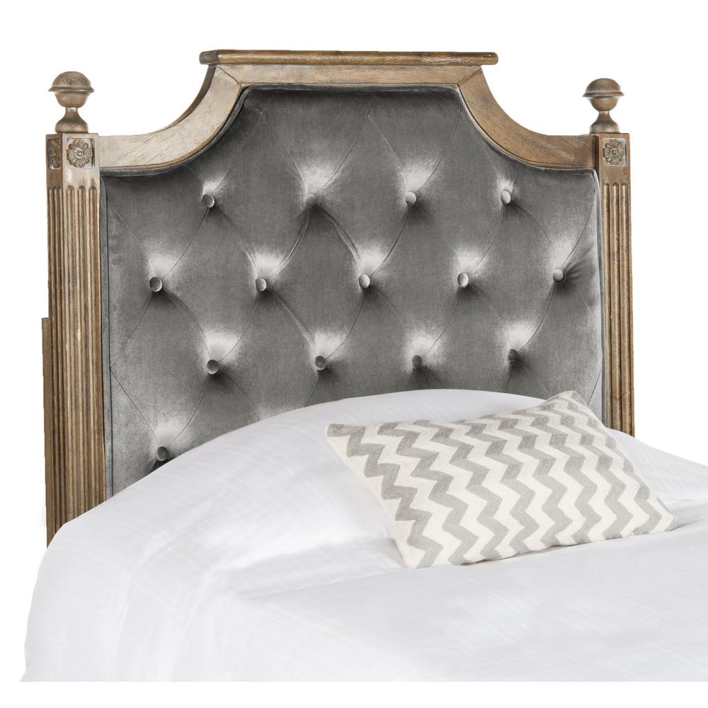 Safavieh Rustic Grey Full Headboard FOX6241C F The Home Depot   Grey Safavieh Headboards Fox6241c T 64 300 