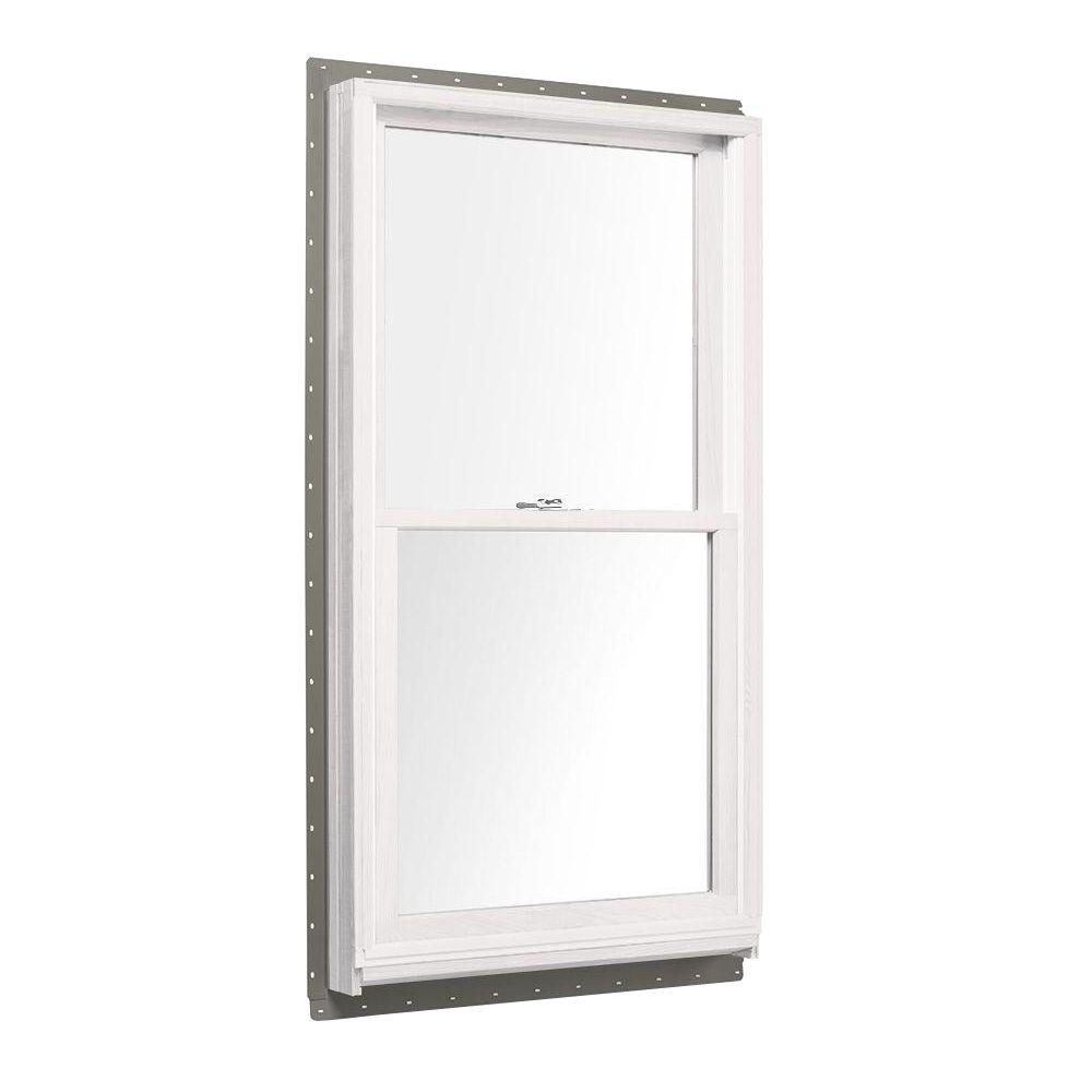 Andersen 29.625 in. x 40.875 in. 400 Series Double Hung White Interior