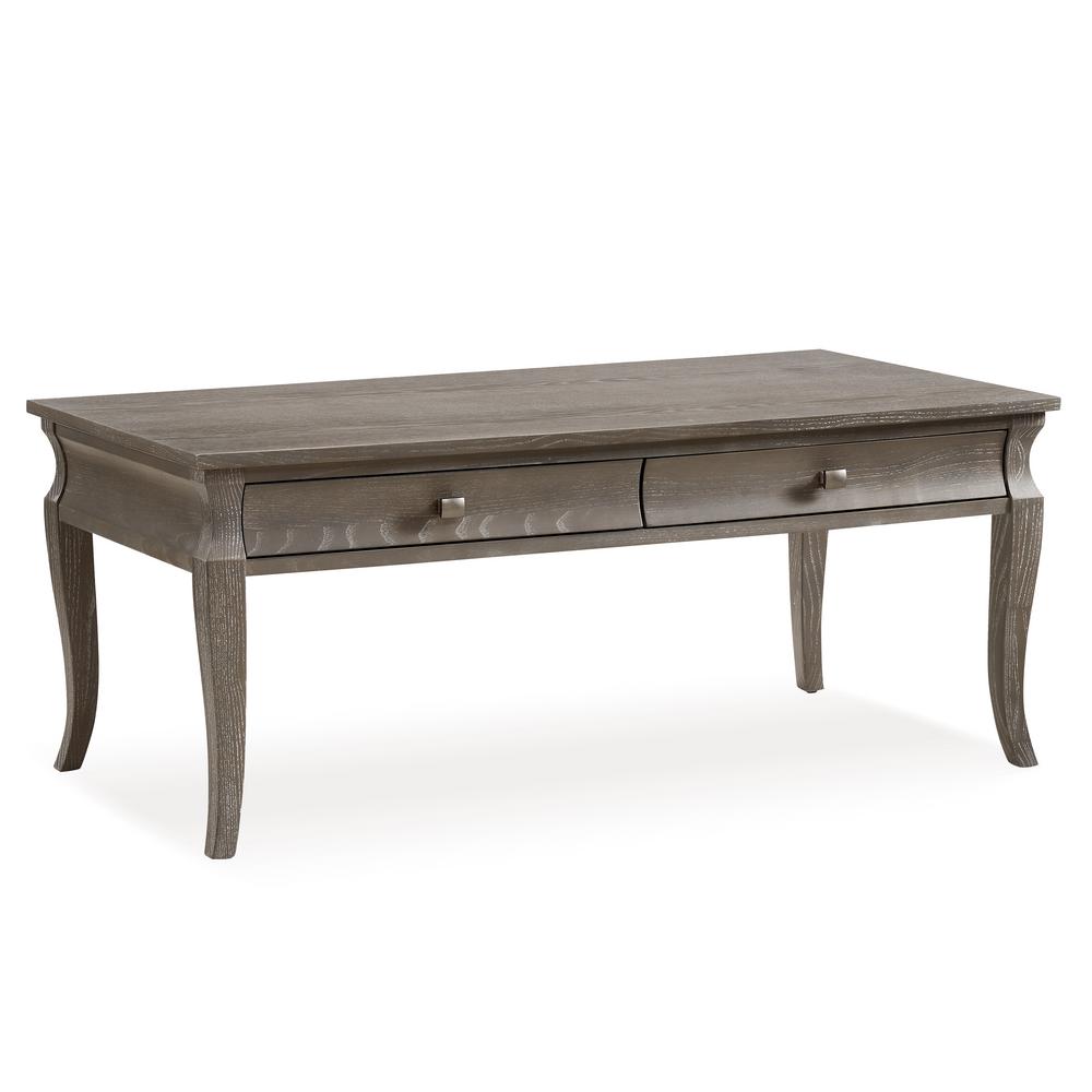 Washed Gray Coffee Tables Accent Tables The Home Depot