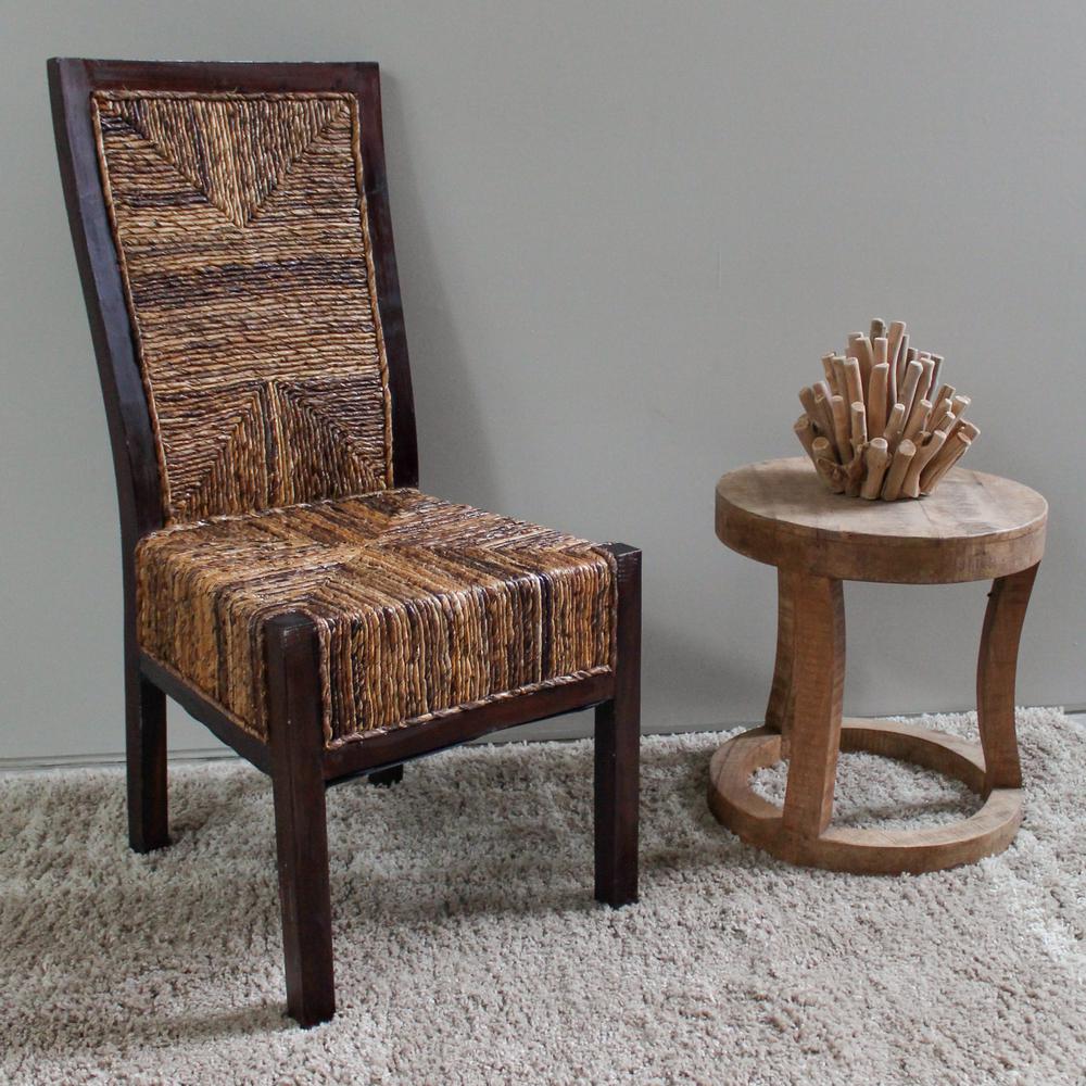 Dallas Salak Brown Abaca Weave Dining Chair With Gany Hardwood Dallas Salak Brown Abaca Weave Dining Chair With Gany Hardwood Trim And Frame Sg 3306 1ch The Home Depot