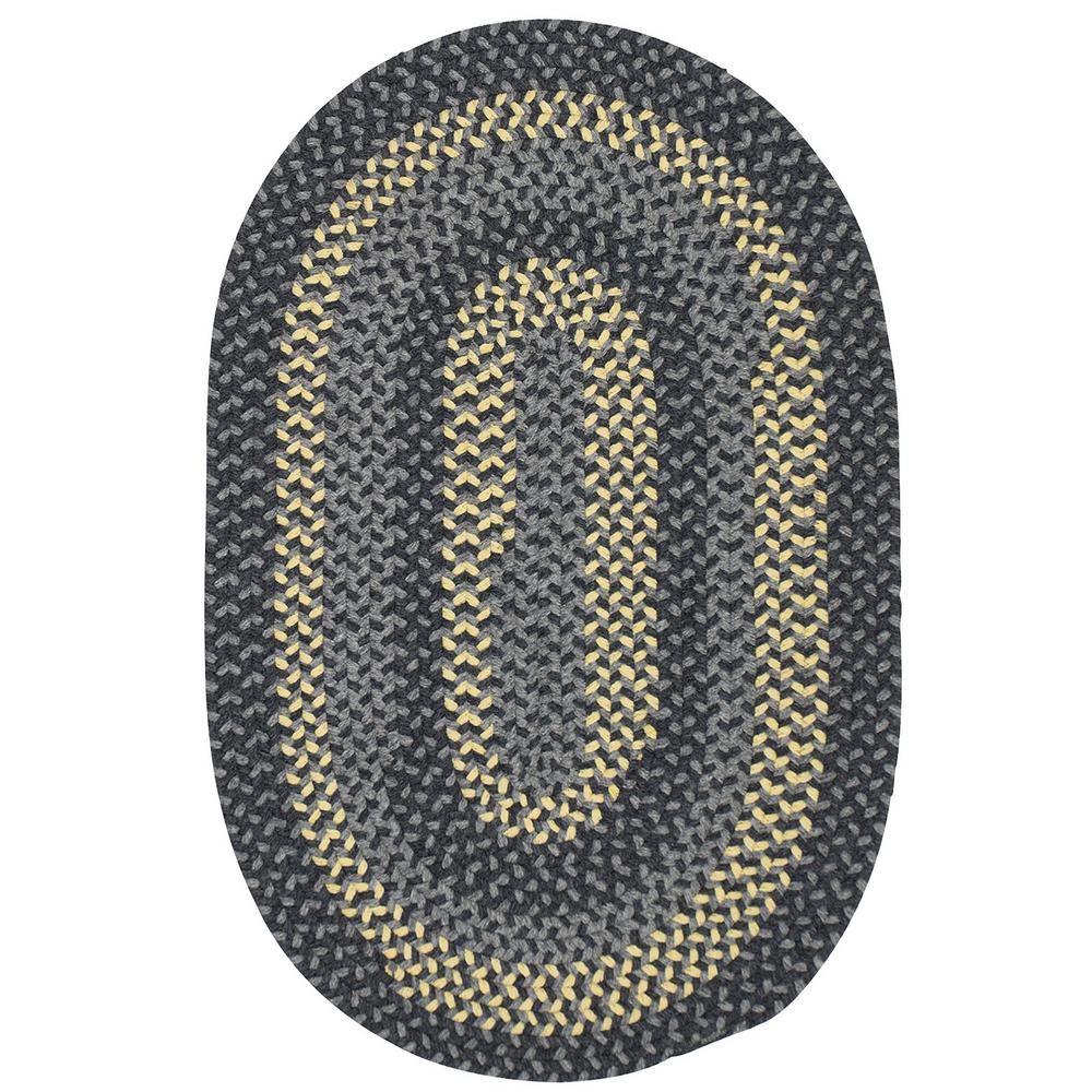 Home Decorators Collection August Grey And Yellow 10 Ft X 13 Home Decorators Collection August Grey And Yellow 10 Ft X 13 Braided Oval