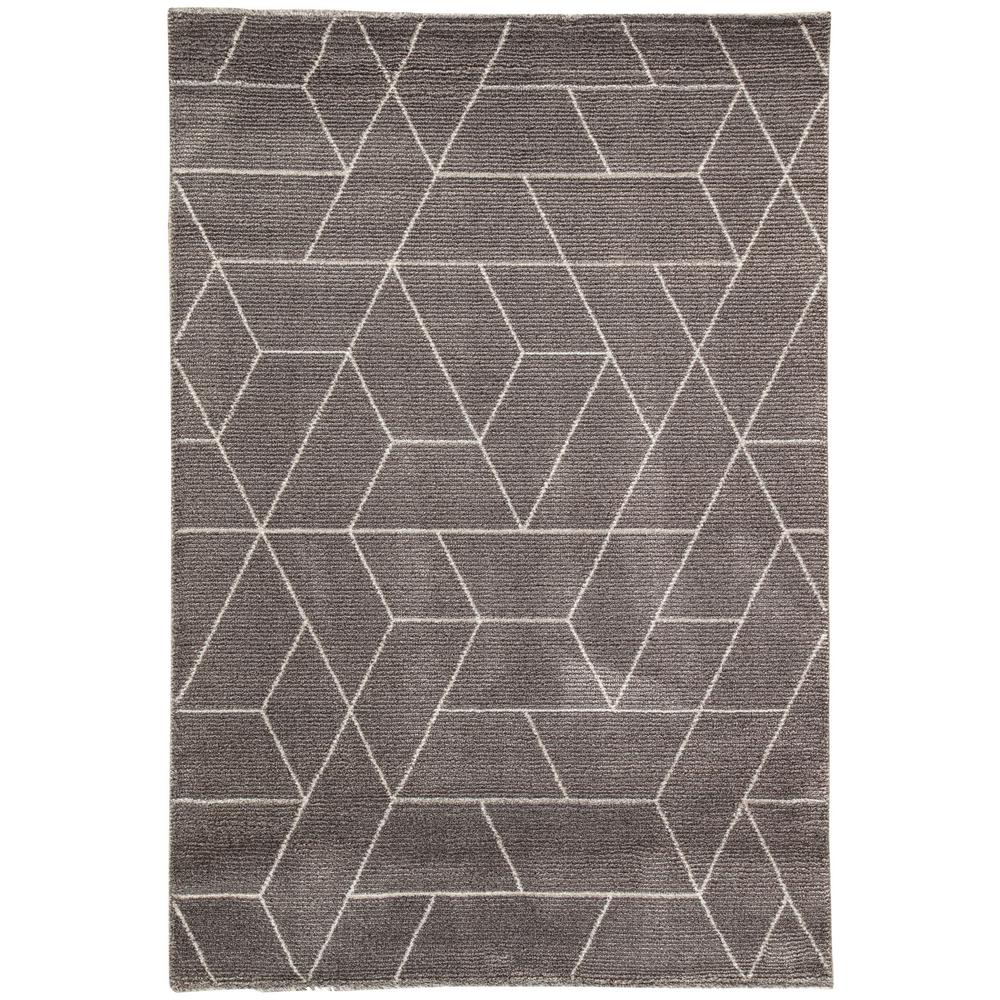Jaipur Rugs Charcoal Gray 2 Ft X 4 Geometric Area Rug Rug132833 Jaipur Rugs Charcoal Gray 2 Ft X 4 Geometric Area Rug