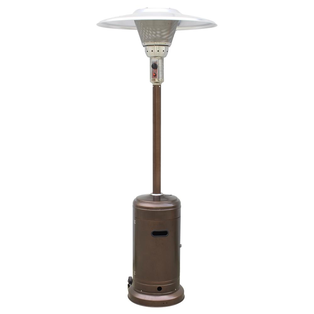 Bronze Heaters Heating Venting Cooling The Home Depot 45 000 Btu Bronze Propane Gas Commerical Patio Heater