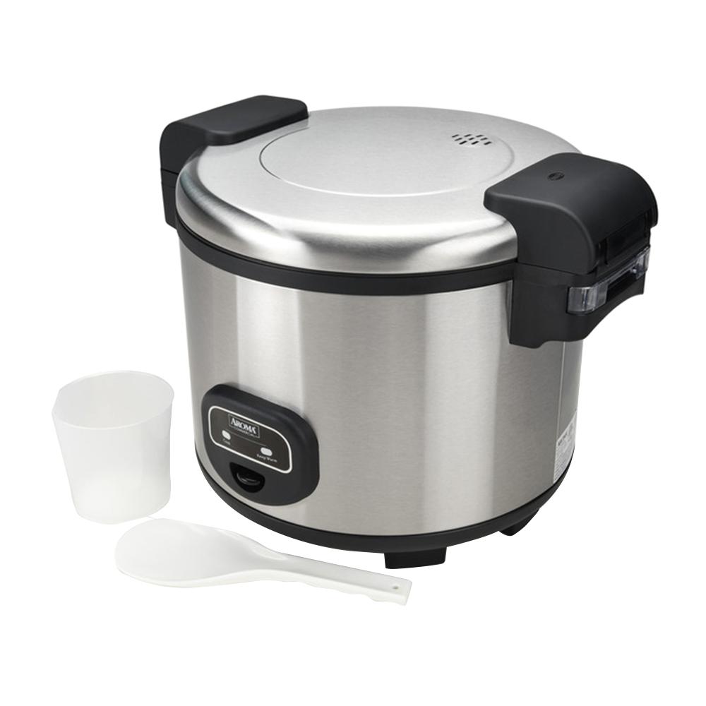 AROMA Commercial 60Cup Stainless Steel Rice CookerARC1130S The