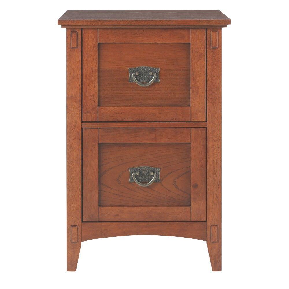 File Cabinets Home Office Furniture The Depot Medium Oak File Cabinet