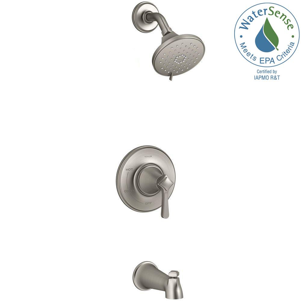 Kohler Georgeson Single Handle 3 Spray Tub And Shower Faucet In