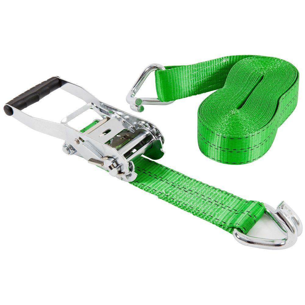 Ratchet Tie Down 15 ft 1000 lbs x 1.5 in Strap Ratcheting Stainless Steel JJ