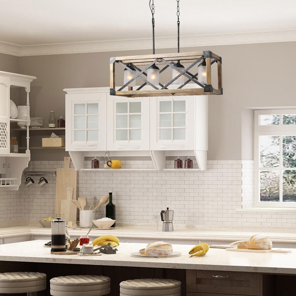 modern farmhouse lighting kitchen