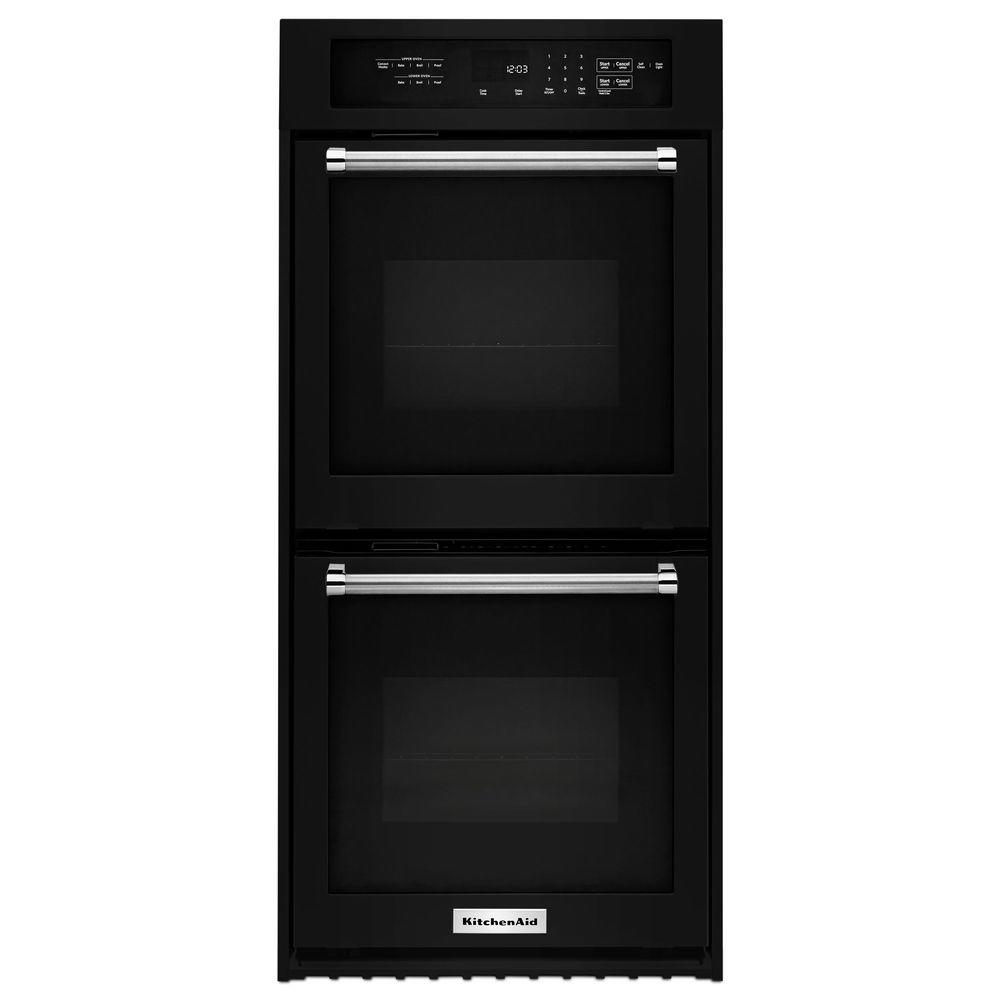 Kitchenaid 24 In Double Electric Wall Oven Self Cleaning With