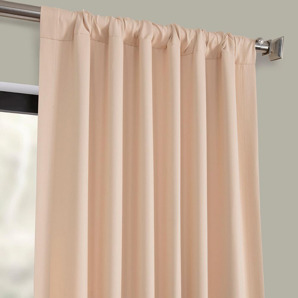 Exclusive Fabrics Furnishings Bellini Peach Pink Blackout