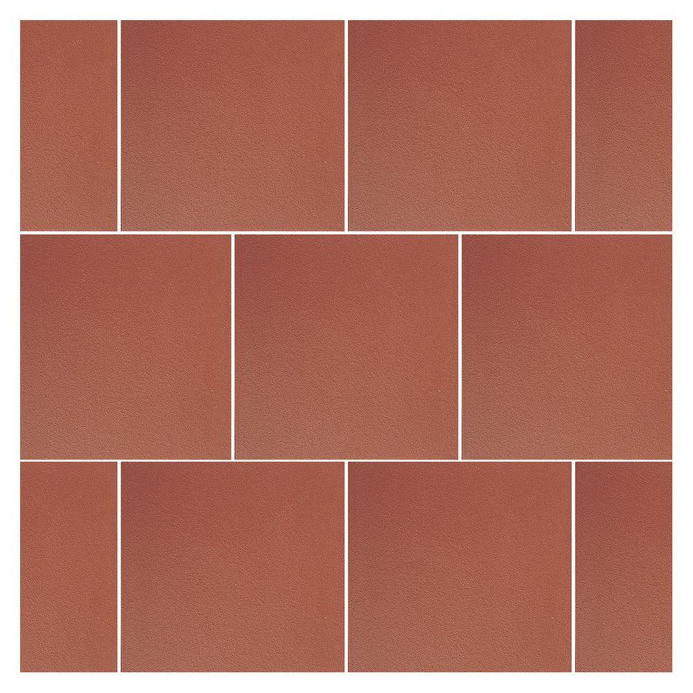 Daltile Red Blaze 6 In X Ceramic Floor And Wall Tile 11 Sq Ceramic Floor And Wall Tile