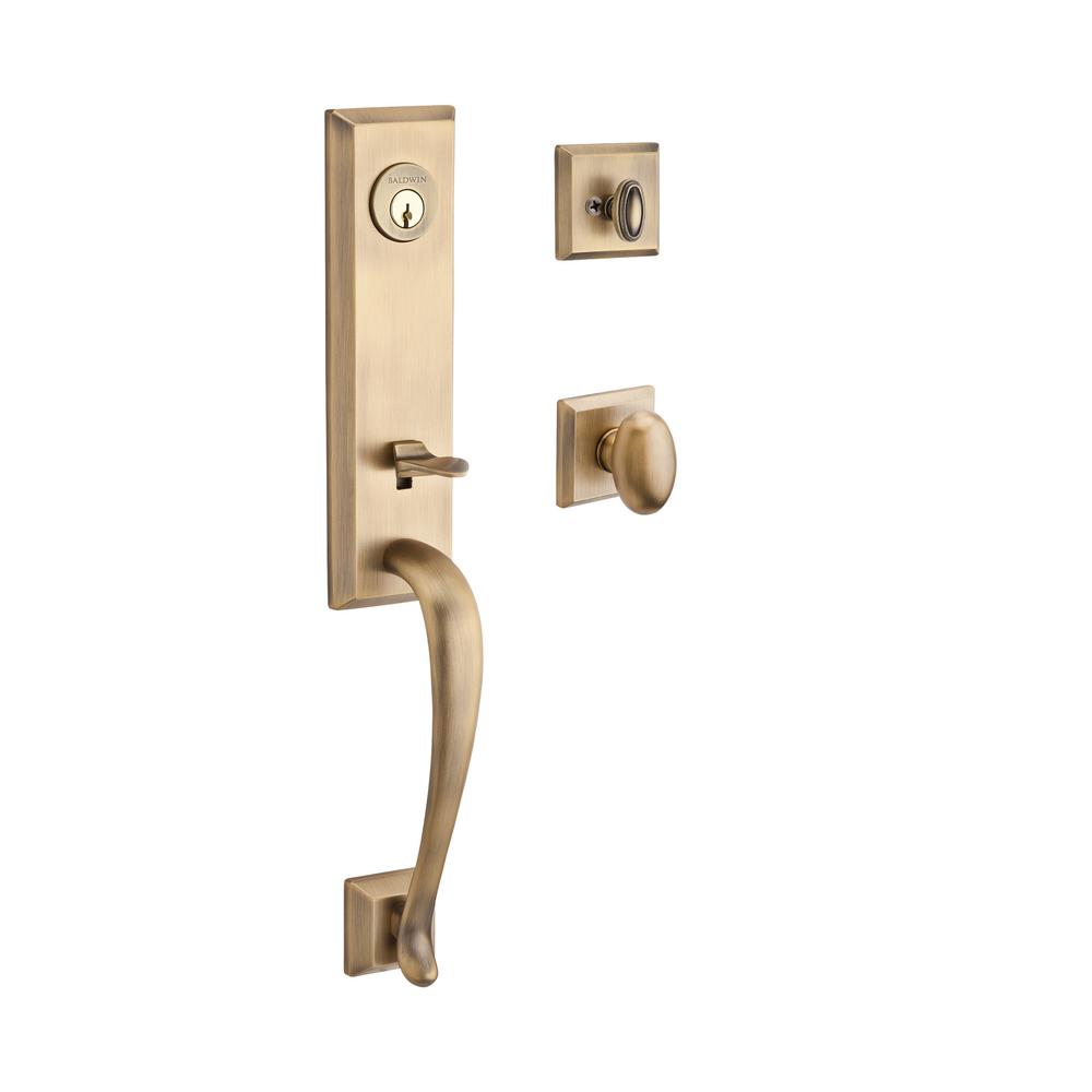 Toledo Single Cylinder Iron Black Door Door HandlesetV1600OVSAUS514