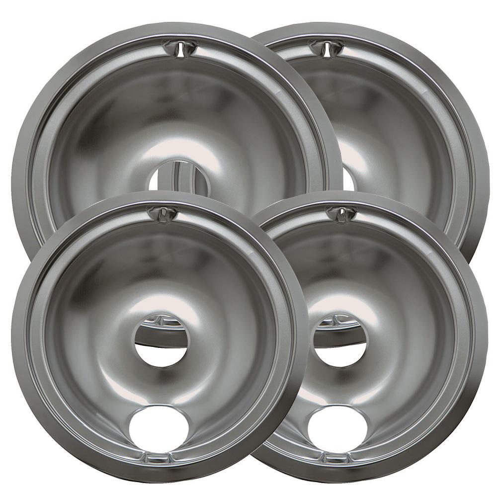 Range Kleen 6 In 2 Small And 8 Large B Style Drip Pan Range Kleen 6 In 2 Small And 8 Large B