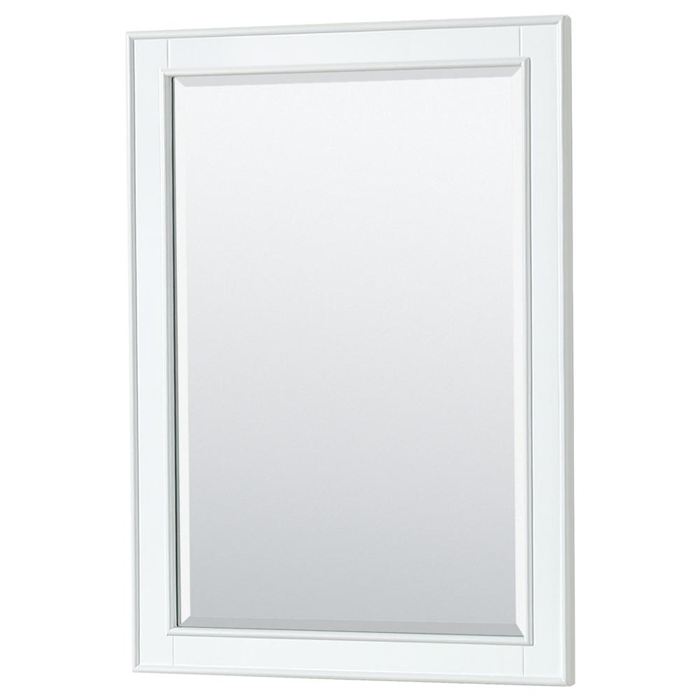 Wyndham Collection Deborah 24 in. W x 33 in. H Framed Rectangular