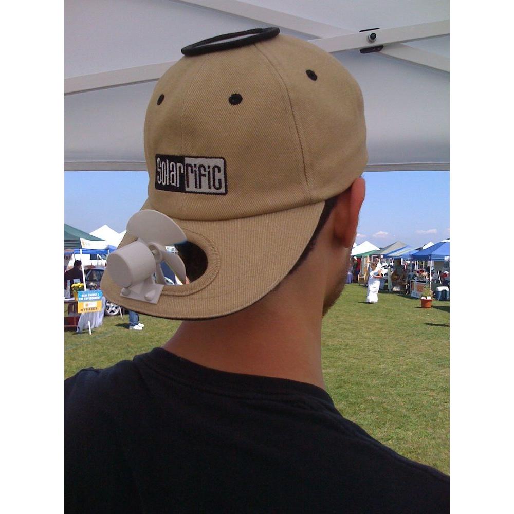 solar cooling hat