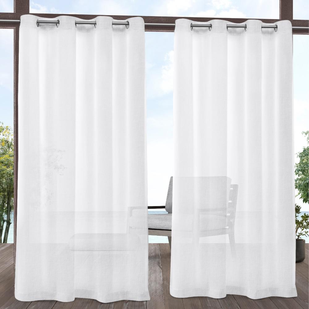 Exclusive Home Curtains Tao 54 In W X 84 In L Indoor Outdoor