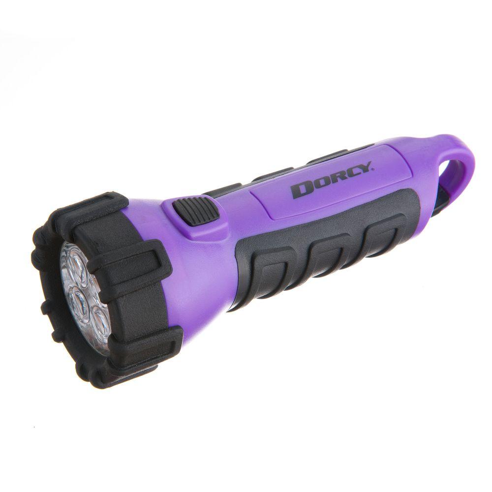 purple flashlight