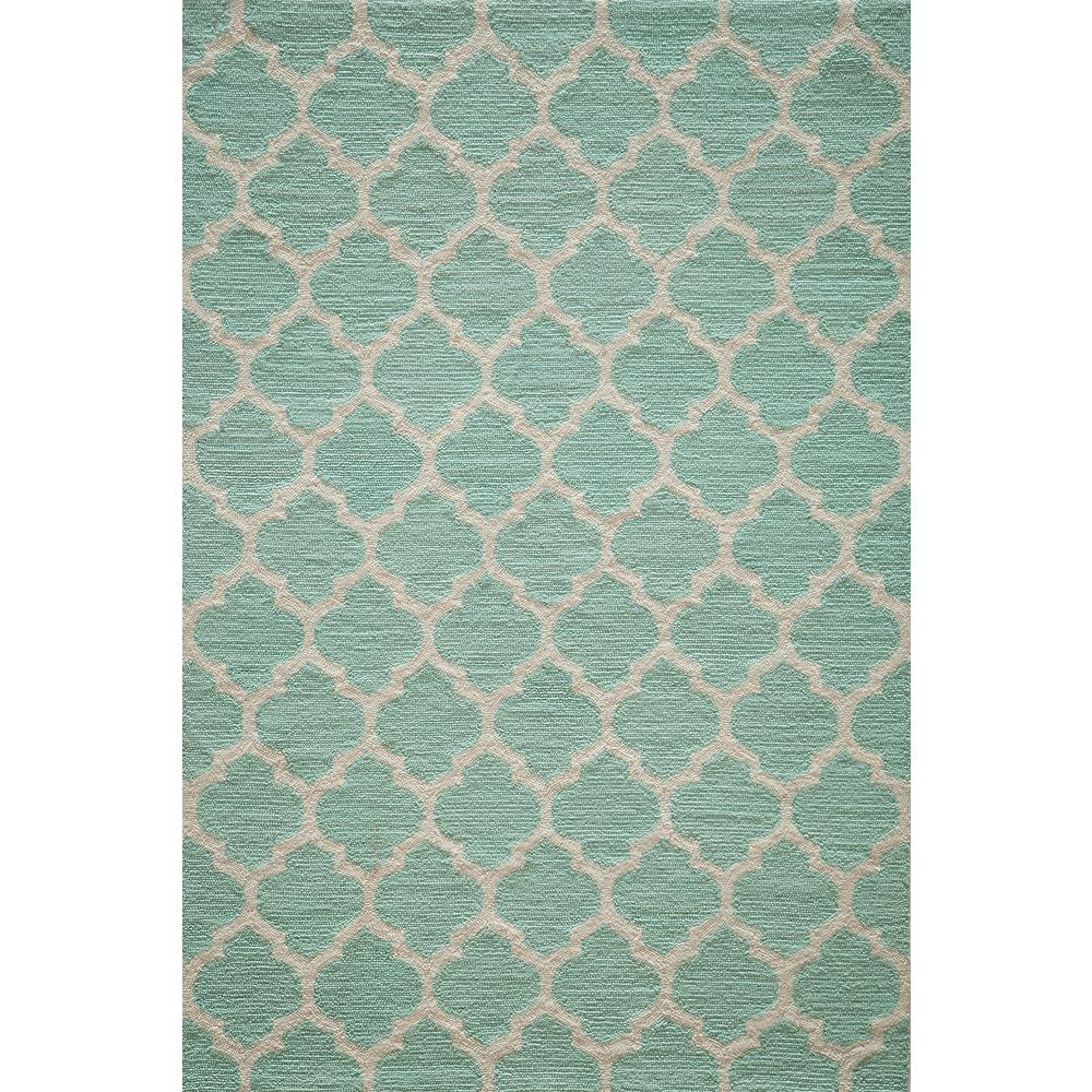 5 X 7 Area Rugs The Home Depot Geo Sky Blue 5 Ft X 7 Indoor Area Rug