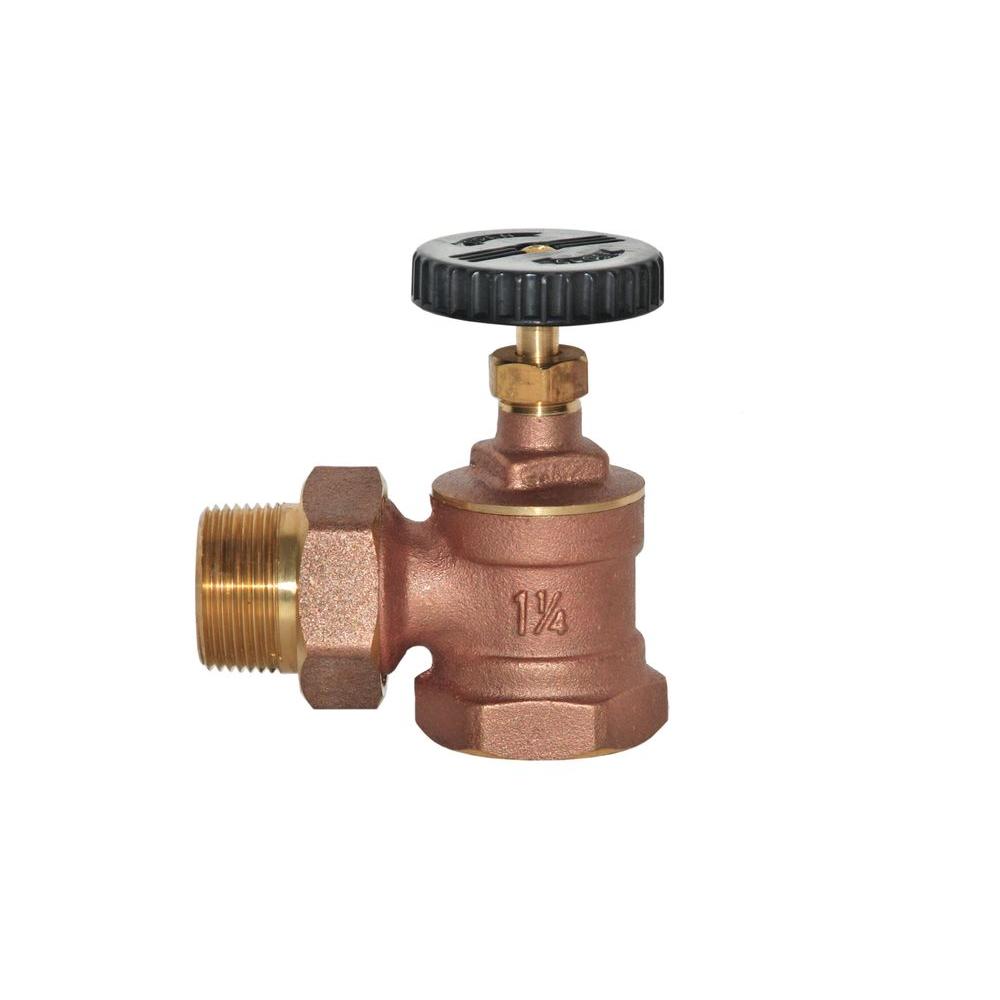 1-1/4 in. Steam Radiator Angle Valve-A1091F - The Home Depot