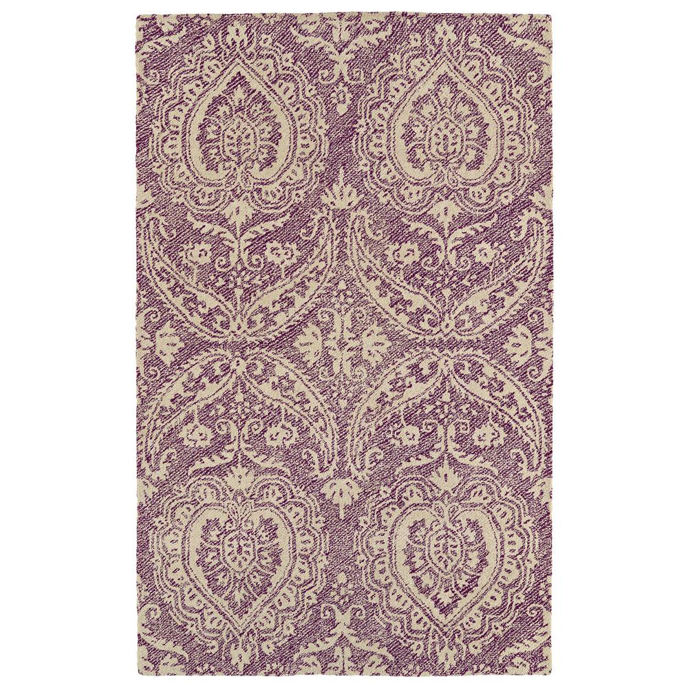 Kavka Ellis Green/Purple Indoor/Outdoor Area Rug 