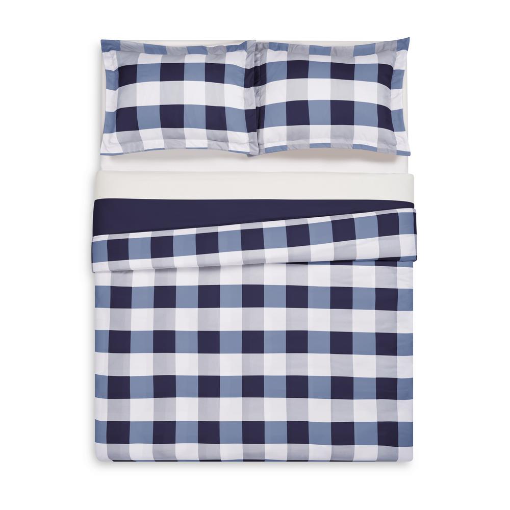 Truly Soft Everyday Buffalo Plaid Navy Twin Xl Duvet Set Dcs2093bltx Truly Soft Everyday Buffalo Plaid Navy Twin Xl Duvet Set Dcs2093bltx 00 The Home Depot