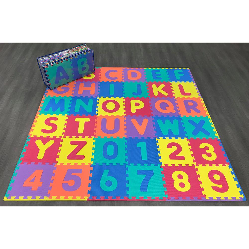 abc foam letter mats