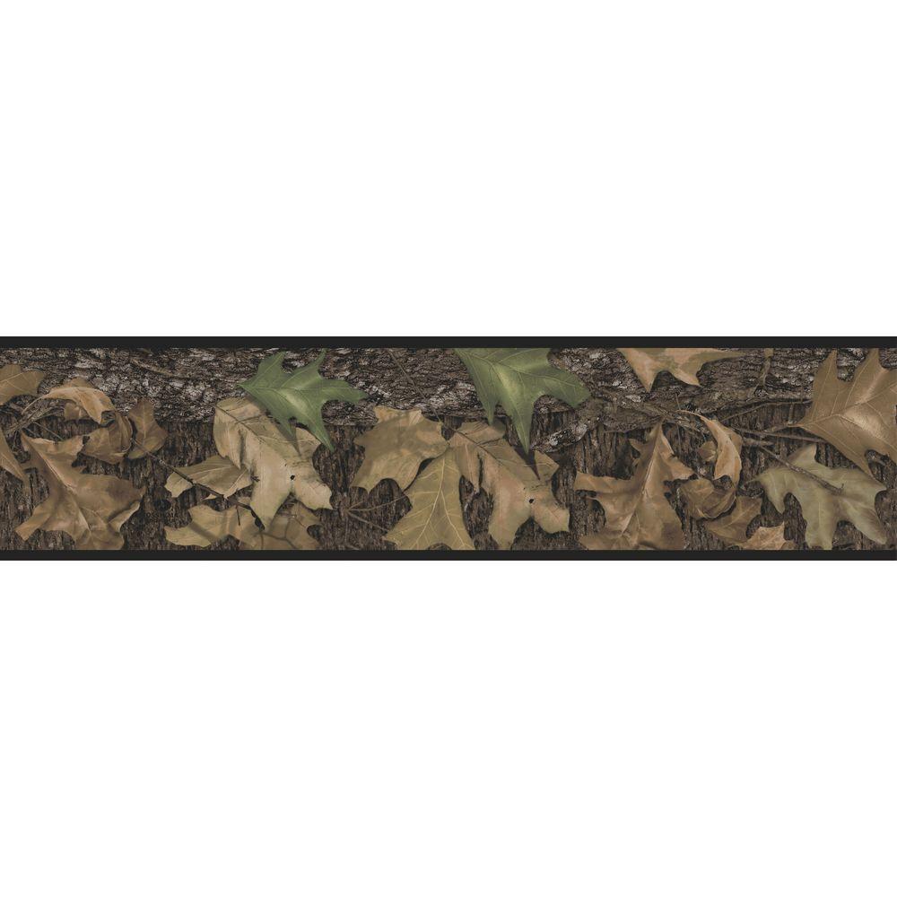 Roommates Mossy Oak Camouflage Peel And Stick Wallpaper Border