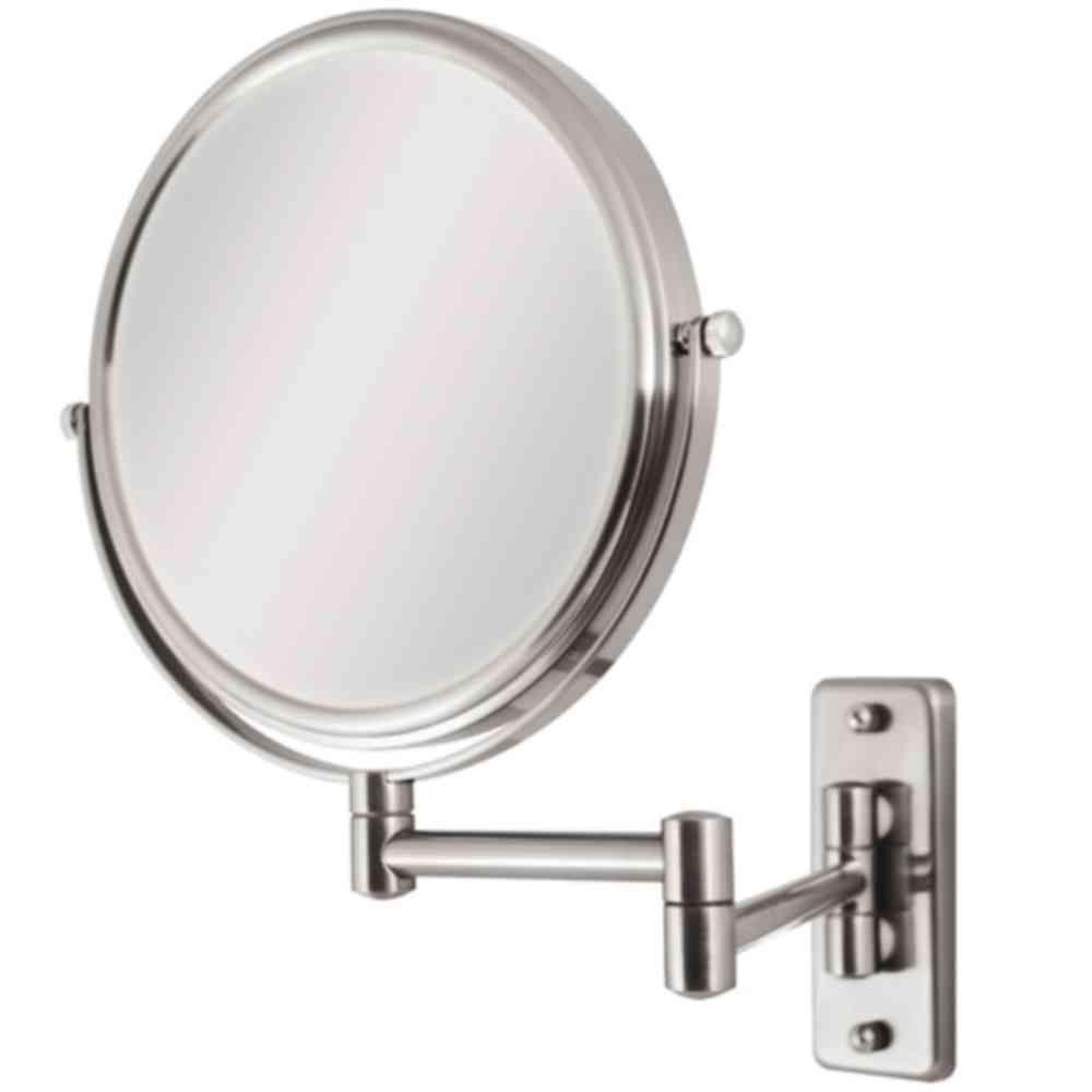 mounted makeup mirror