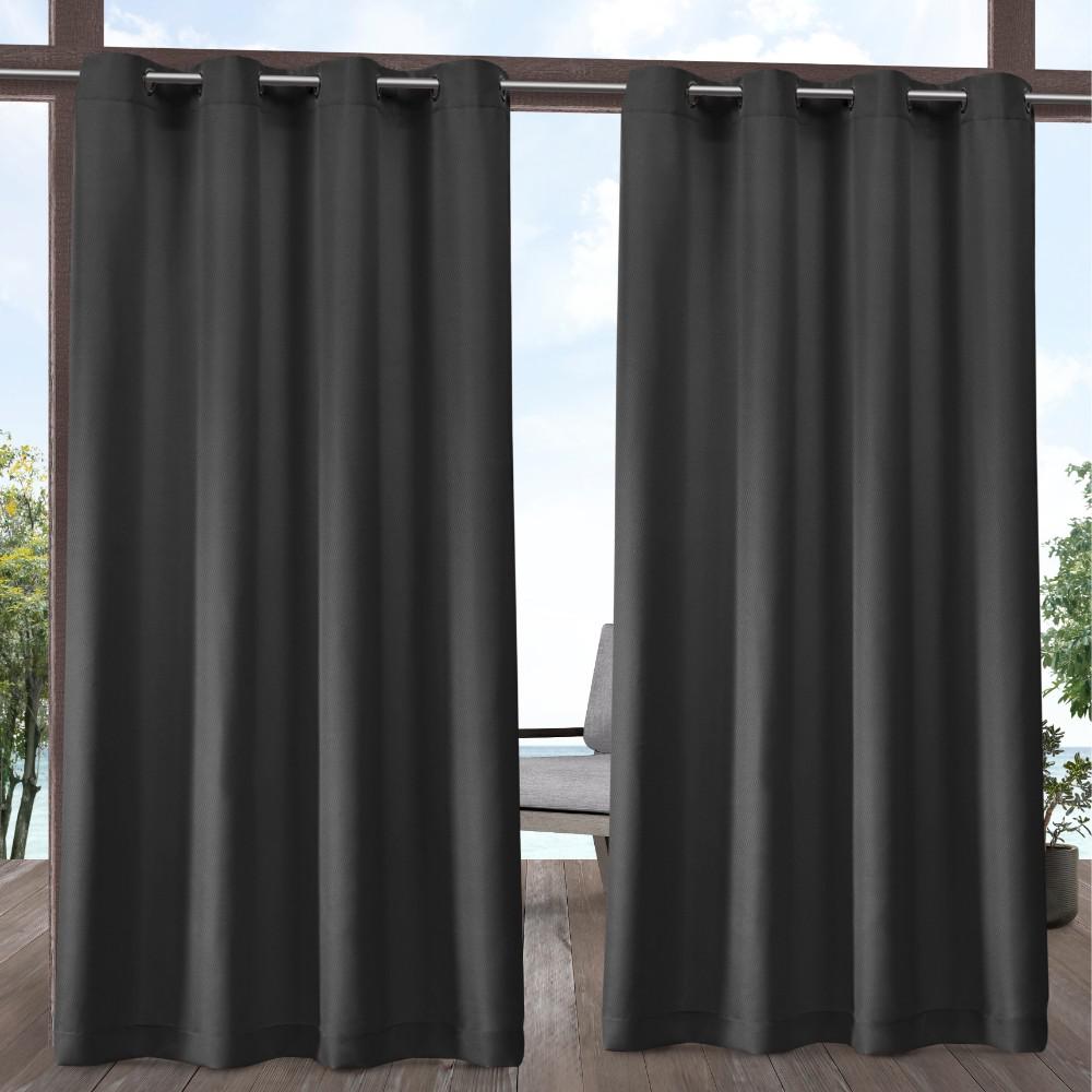 Exclusive Home Curtains Indoor Outdoor Solid 54 In W X 96 In L