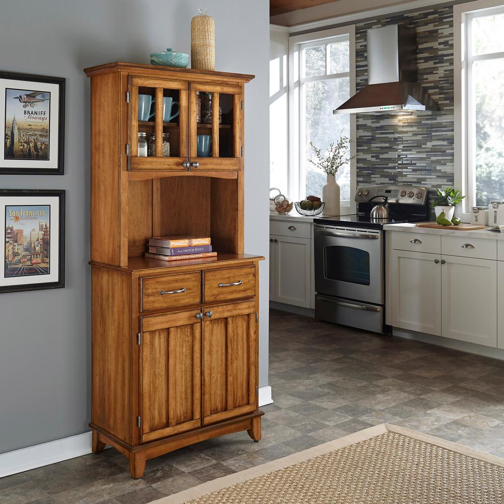 Cottage Oak Buffet With Hutch - White Buffet With Glass Doors Cottage Oak Buffet With Hutch - White Buffet With Glass Doors