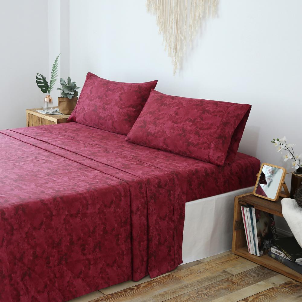 Red Rhapsody Sheet Set Sara B King